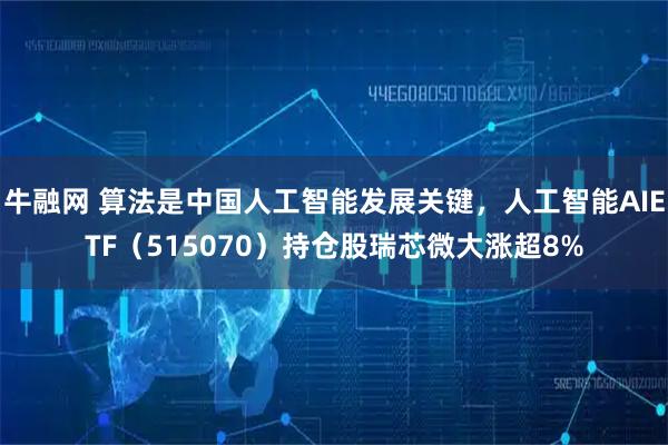 牛融网 算法是中国人工智能发展关键，人工智能AIETF（515070）持仓股瑞芯微大涨超8%