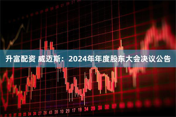 升富配资 威迈斯：2024年年度股东大会决议公告