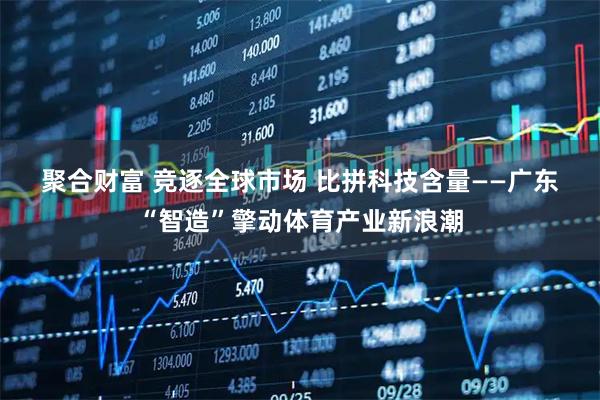 聚合财富 竞逐全球市场 比拼科技含量——广东“智造”擎动体育产业新浪潮