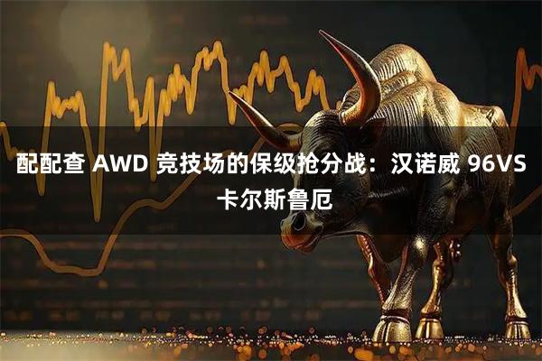 配配查 AWD 竞技场的保级抢分战：汉诺威 96VS 卡尔斯鲁厄